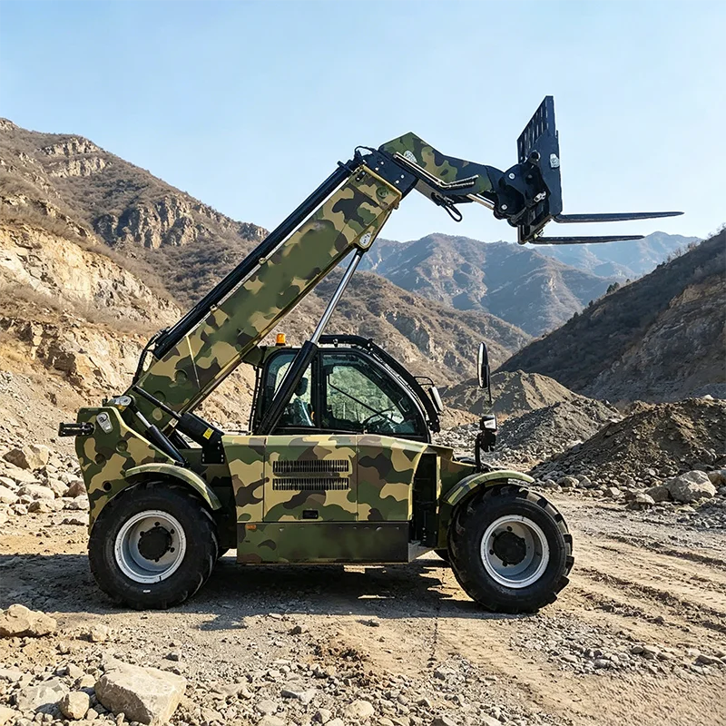 10 Meter Telehandler with 5 Ton Capacity for Port and Container Handling