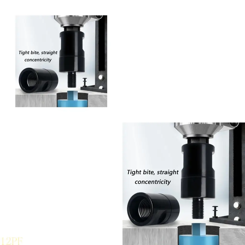 12PF Secure Grip Threaded Adapter Converter for Water Drills Non Slip Design Carbon Steel