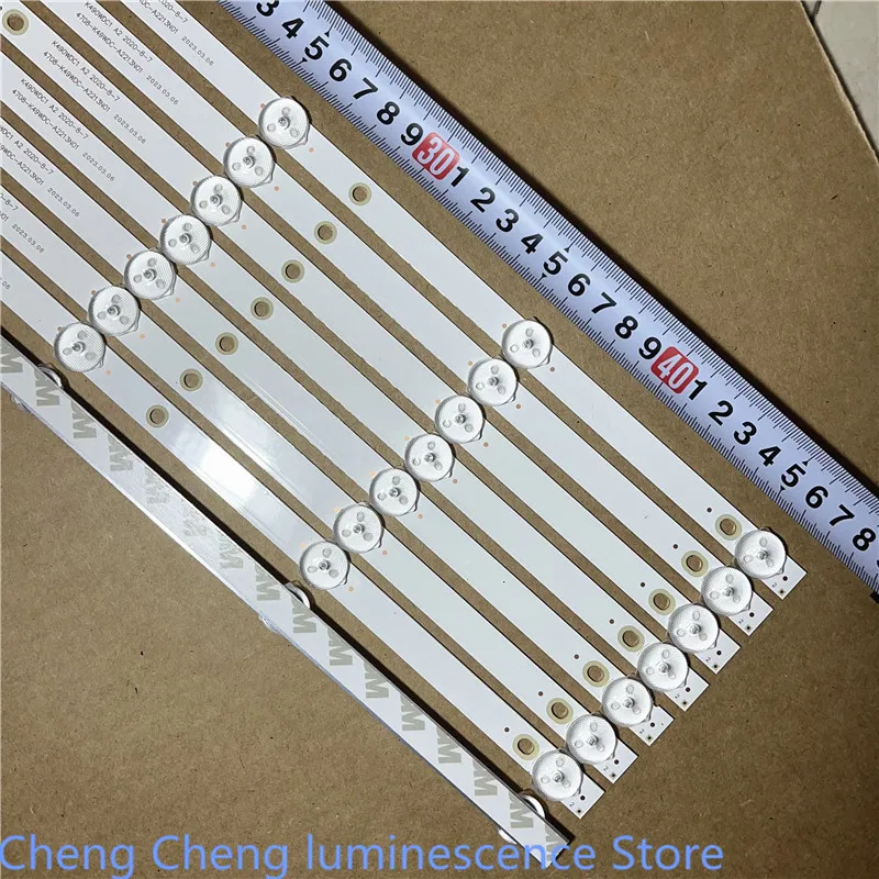 FOR  49BDL3056Q K490WDC1 A2 4708-K49WDC-A2213N01 475mm  5LED 100%NEW  LED backlight strip image 5