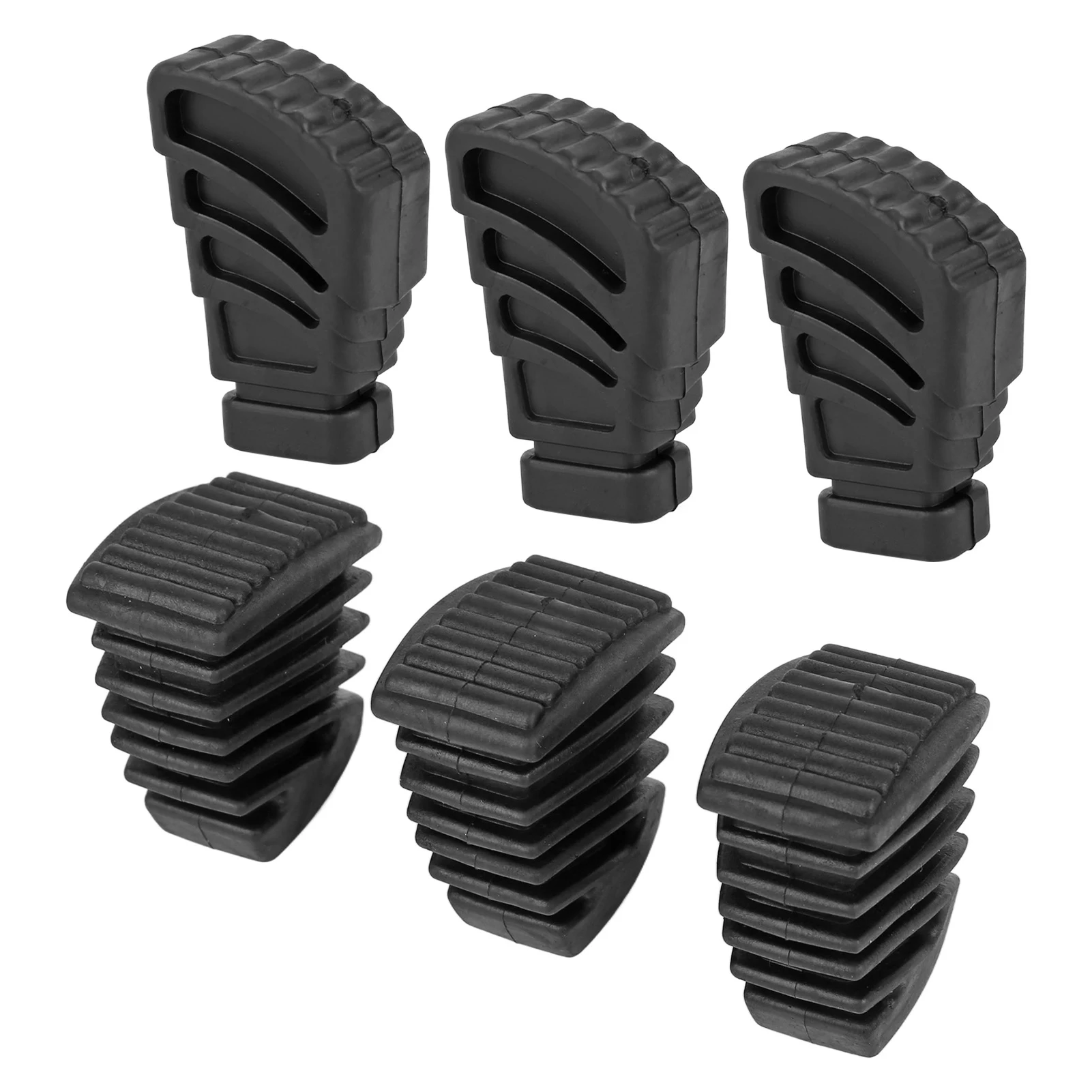 Pies de goma para bombo, pies de goma para tambor, fácil de instalar, soporte antideslizante para platillos, asientos de Hardware para piezas de instrumentos de percusión