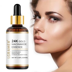 24k Gold Nicotinamide Hyaluronic Acid Nicotinamide Facial Essence Anti-aging Facial Collagen Essence Skin Care Whitening Essence