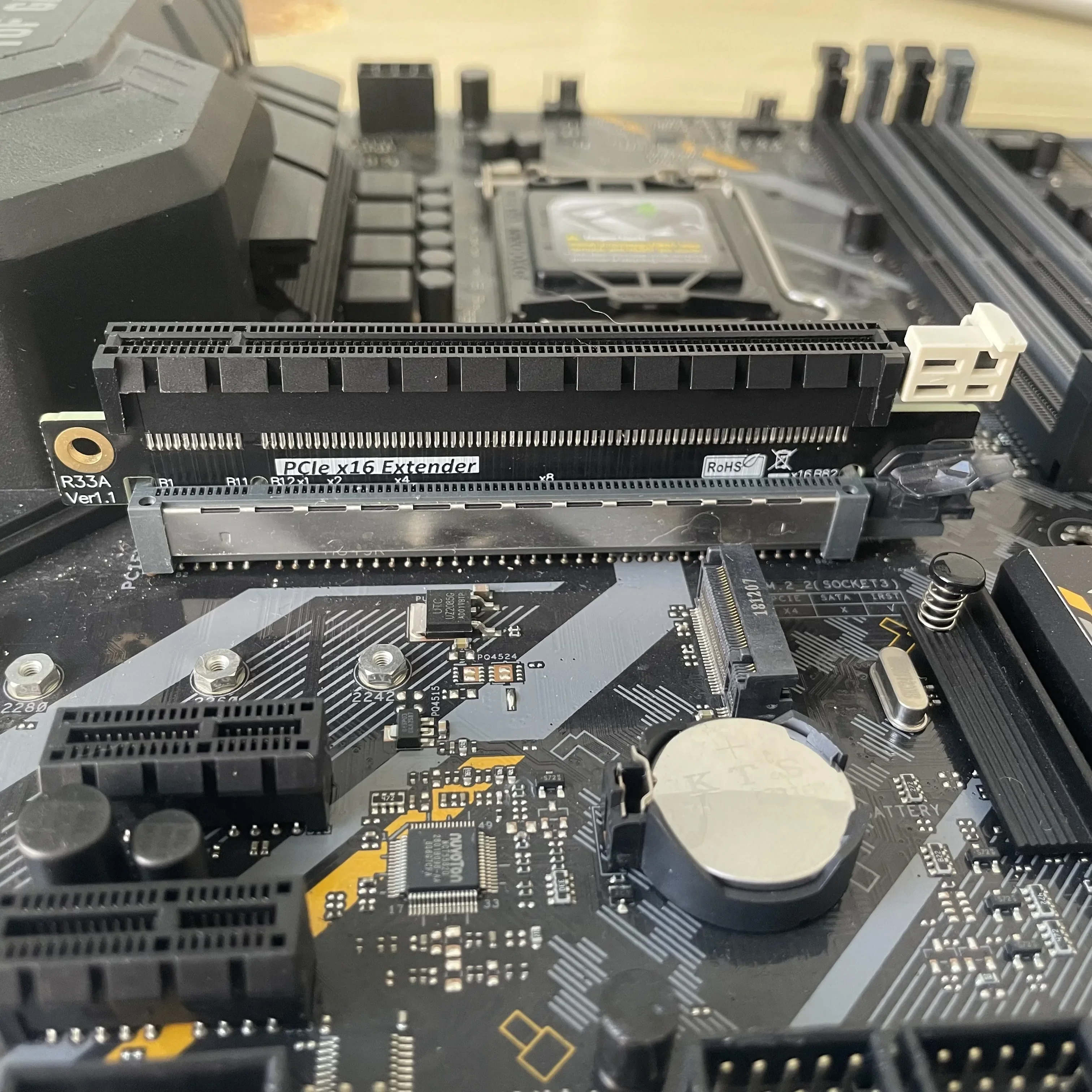 PCIe 4.0 x16 Gen4/5 Test Protection Card Graphics Card Expansion Riser Card Adapter PCI Express 5.0 x16 Extender Slots Protector
