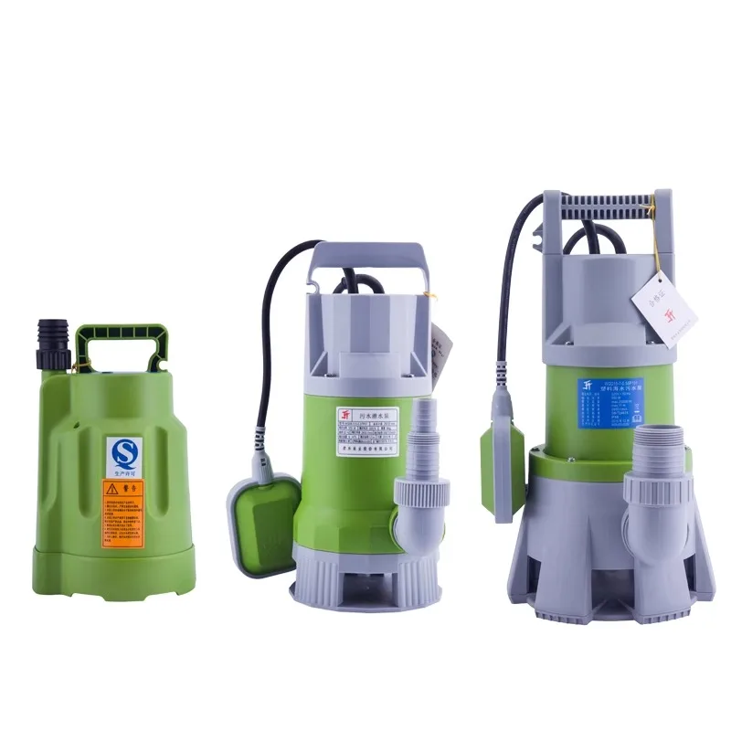 

Household Sewage Plastic submersible Marine seawater drainage pump 220V small corrosion resistance