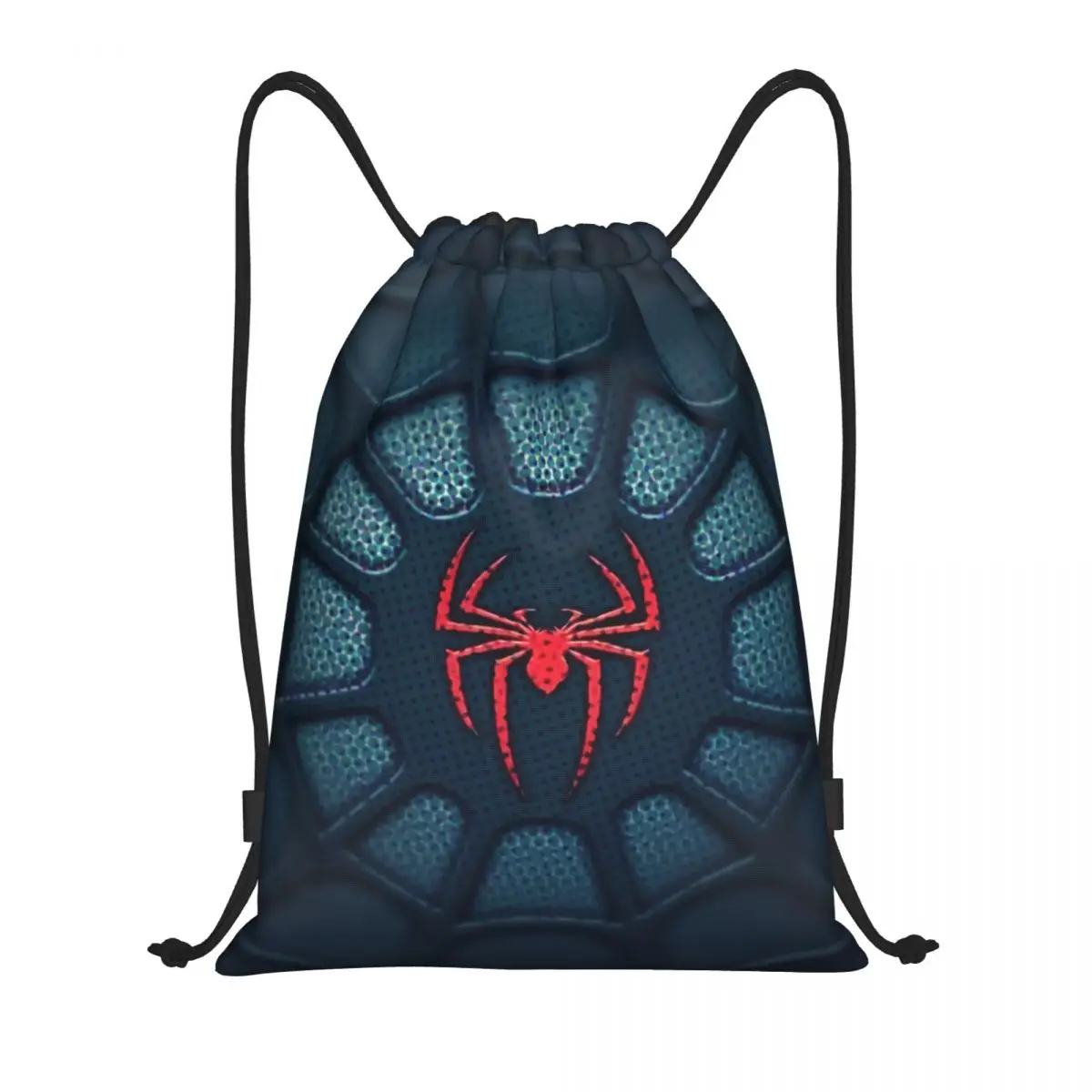 Cartoon Animal Little Spider Drawstring Backpack Women Men Gym Sport Sackpack Foldable Training Bag Sack