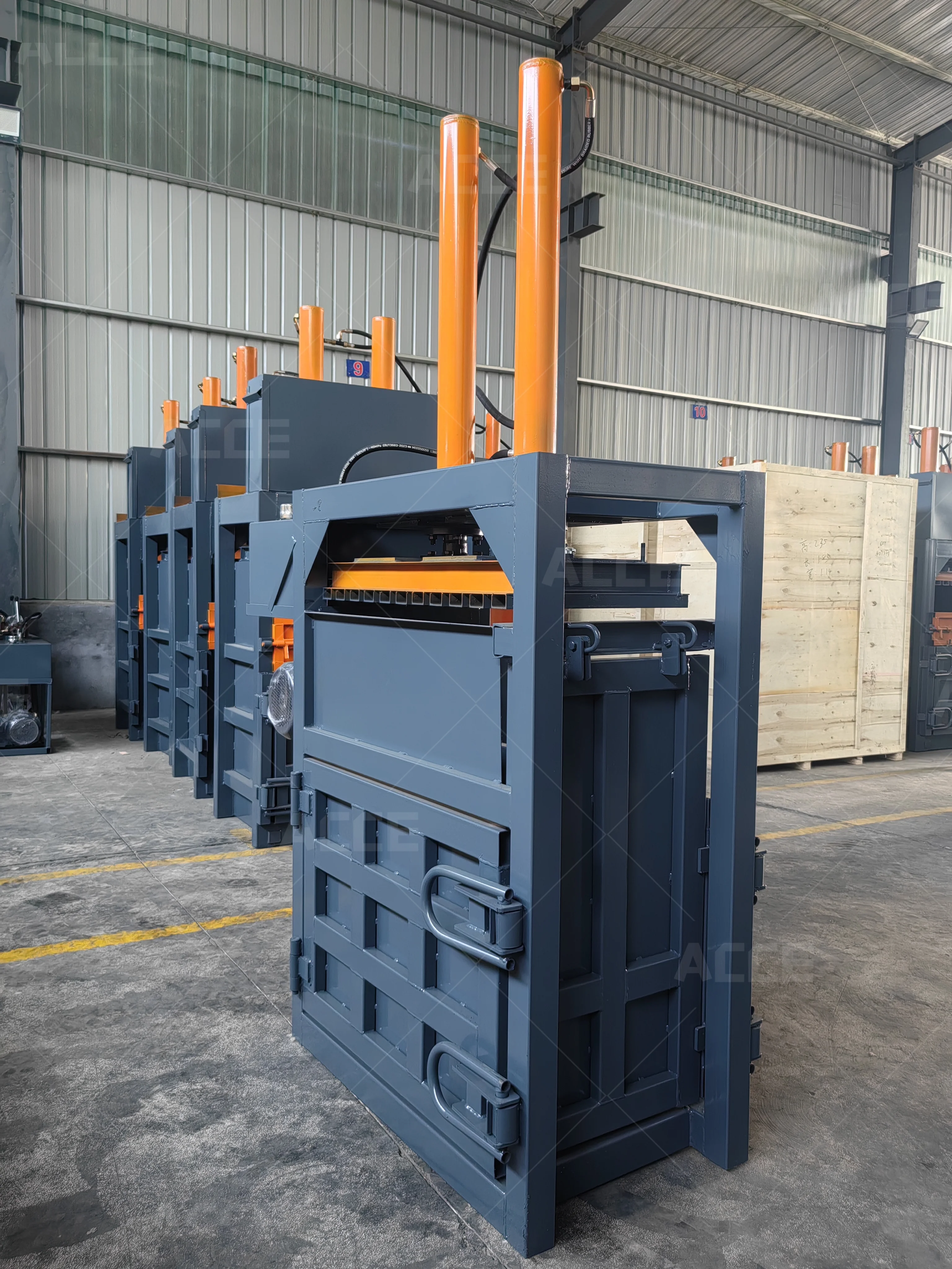 Recycle Aluminium Can Compactor Beliebte hydraulische Metallballenmaschine im Angebot