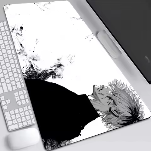 Gaming Accessories Mouse Pad Tokyo Ghoul Mousepad Anime Cartoon Large Mouse Mat Big Mause Pad Keyboard Computer Gamer Desk Mats