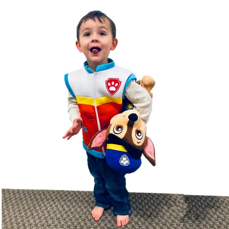 Costumi cosplay Carnevale Ryder Capitano Paw Patrol Abito da festa di compleanno Costume di ruolo per regali per bambini