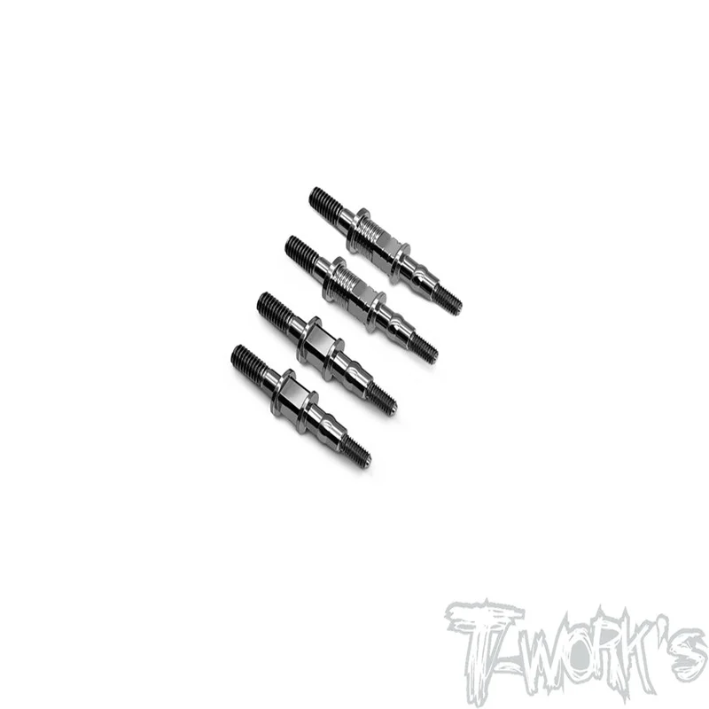 Original T works TP-105-T2.0 64 Titanium Shock Standoffs ( For TEKNO EB48 2.0 )4pcs. Rc part