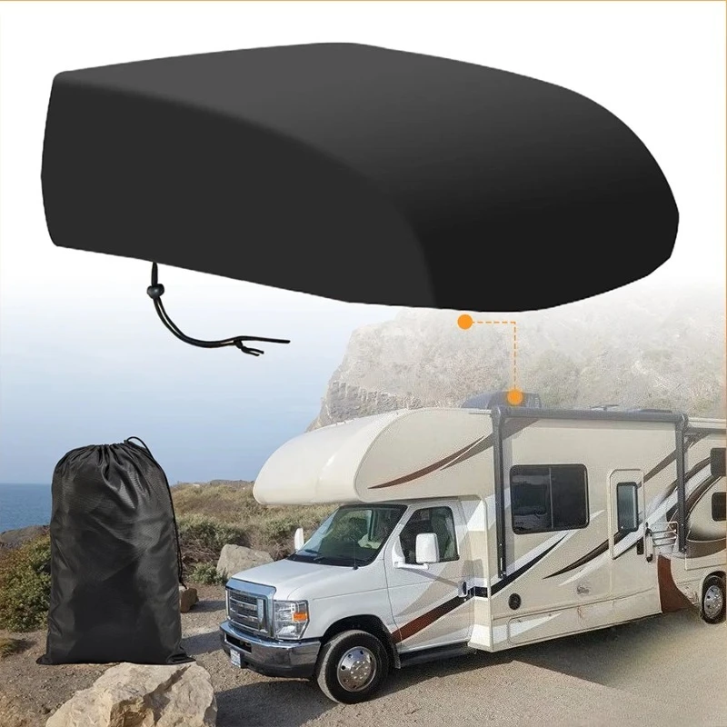 

420D 600D PVC RV Air Conditioner Winter Cover Outside Camper Travel Trailer Cover for Roof Dust Proof Protective Accessories