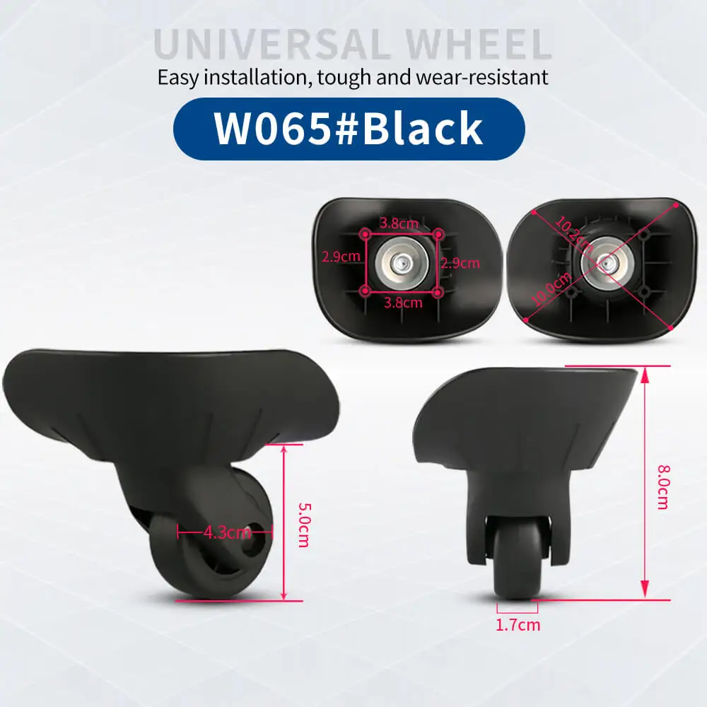 Hongsheng Koffer Universalrad Trolley-Rad Zubehör Passwort-Reisekoffer Geräuschlose Universalräder zur Reparatur und zum Austausch – Detail 10