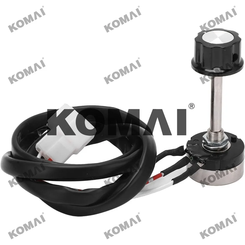 

XOJOX High Sensitivity Standard Excavator Throttle Knob Throttle Control Switch for Excavator Throttle Motor Knob Replacement (f