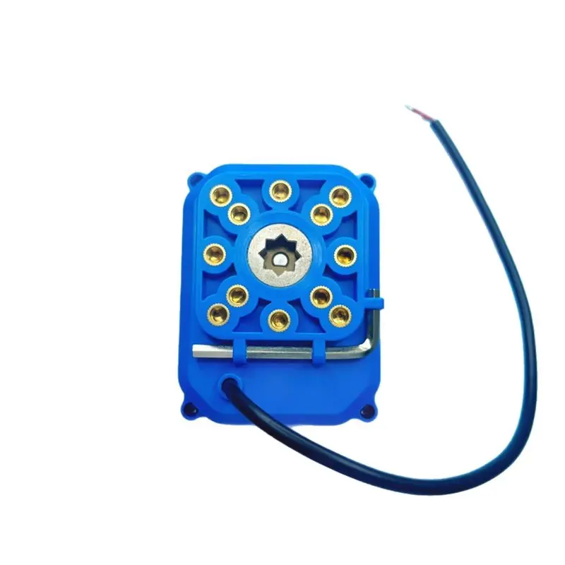 المحرك الكهربائي من سلسلة TM0، محرك تروس، DC9-36V ثلاثي الاتجاهات، لتطبيقات الصمامات الكروية UPVC/PVC، نظام التحكم الكهربائي العام