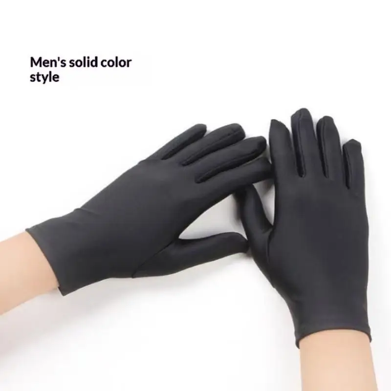 Modische Spandex-Elastizitätshandschuhe, Kurze Handschuhe für Partys, Abschlussbälle, Etikette, Aufführungen, Schmuckinspektion und Arbeit – Detail 9