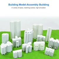 1:500 DIY ABS Model Village House High Detail Miniature Building Kit For Model Train Enthusiasts & Collectors 3