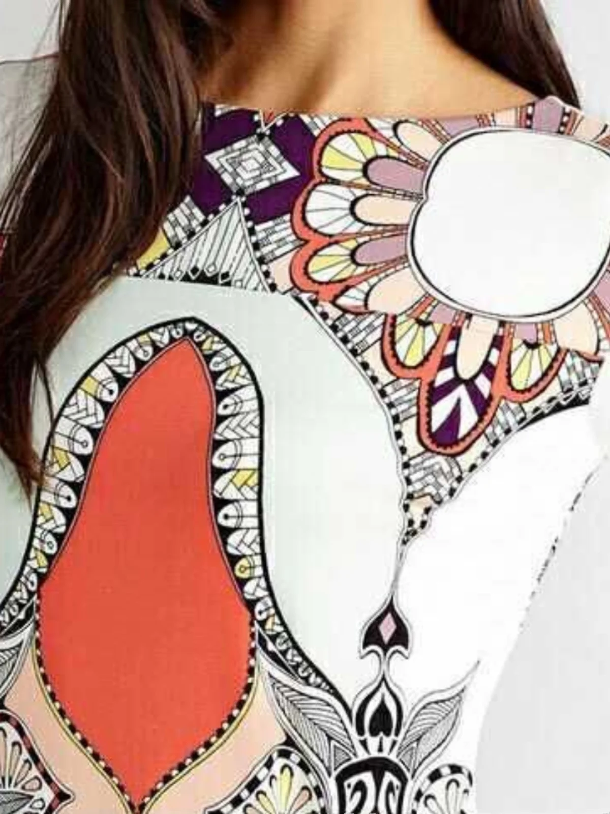 

Женская облегающая трикотажная юбка с принтом, эластичная, стрейч, новый дизайн, модная, в уличном стиле, для весны, лета, осени