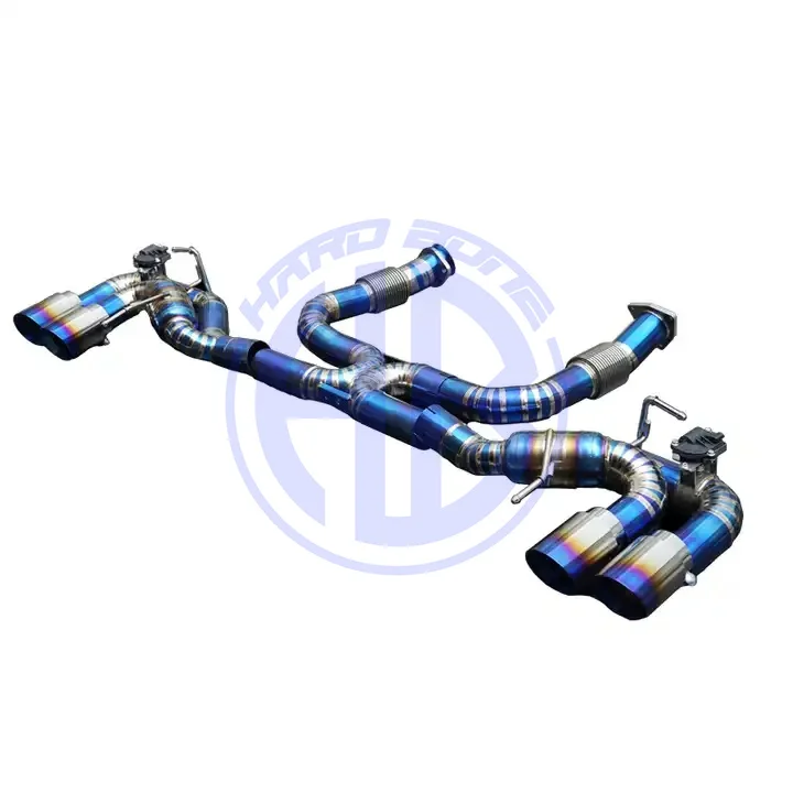 

High Performance Titanium Carback Exhaust System for Chevrolet CORVETTE C8 - Active Sound System Exhaust