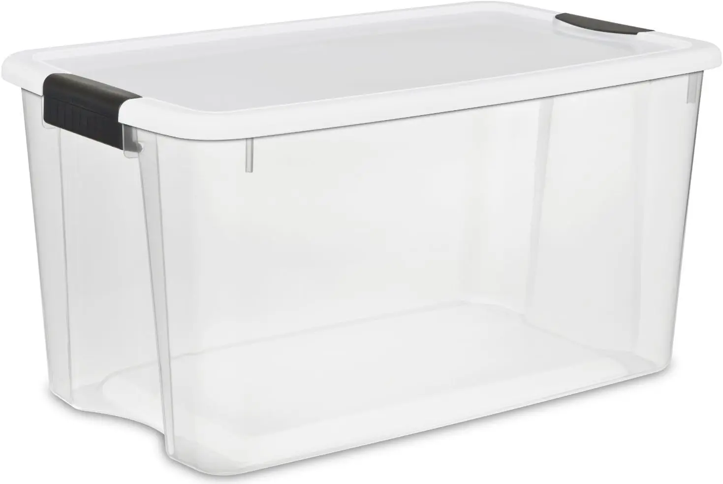 

Comfort corner 70Qt Ultra Latch Box,Stackable Storage Bin with Lid,Plastic Container with Heavy Duty Latches To Organize