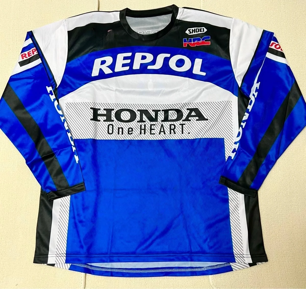 

Футболка с длинным рукавом для мотокросса Honda 93, мужская и женская футболка для любителей мотоциклов, велосипедный топ с круглым вырезом, свободный дышащий быстросохнущий трикотаж