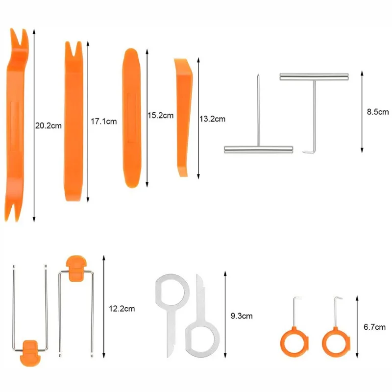 Car Audio Disassembly Tool Dashboard Disassembly Plastic Interior Door Panel Pry Board Crowbar Sound Insulation Conversion Tool