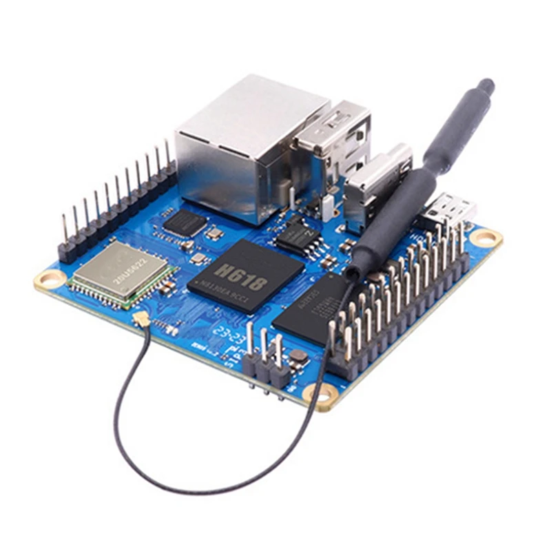 

For Orange Pi Zero 3 Development Board 4GB RAM H618 Wifi5+BT 5.0 Gigabit LAN For Android 12 Debian12 With UK Plug Easy Install