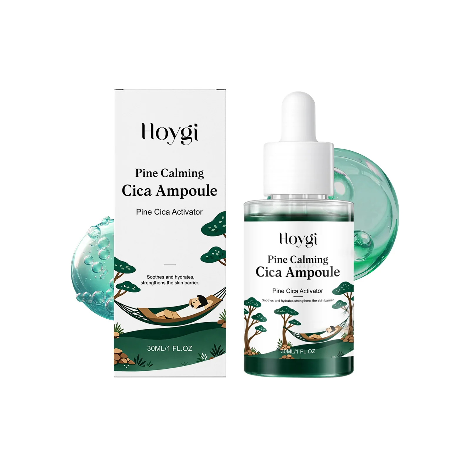 Centella Centella Essence, Gentle Moisturizing Care Facial Moisturizing Brightening Hydrating Smooth Skin Essence