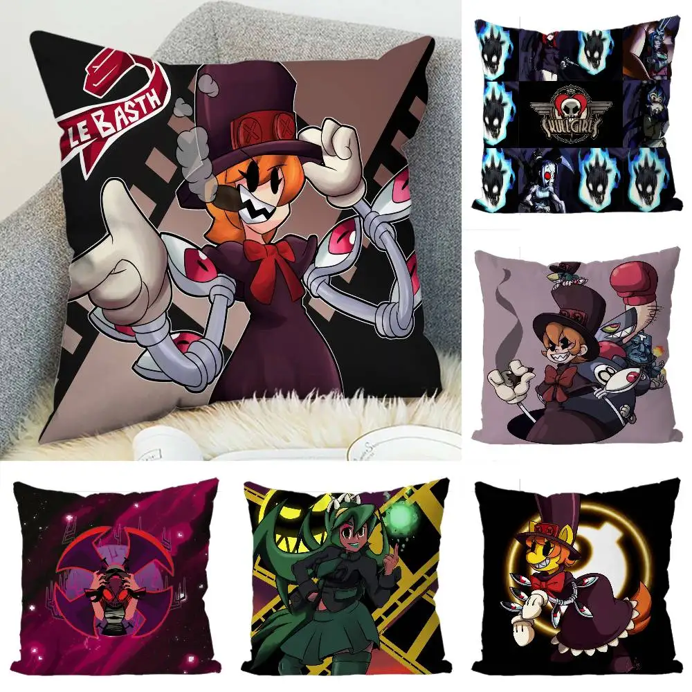 

Skullgirls Pillow Case Luxury Double-sided For Car Pillows 45x45 Cushions Cover Home And Decoration Sofa Pillowcase 50x50