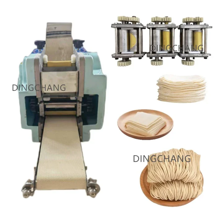 Mini table top round papad roti chapati maker Tortilla press Noodle Gyoza Wonton Sk in Dumpling Wrapper making Machine home use