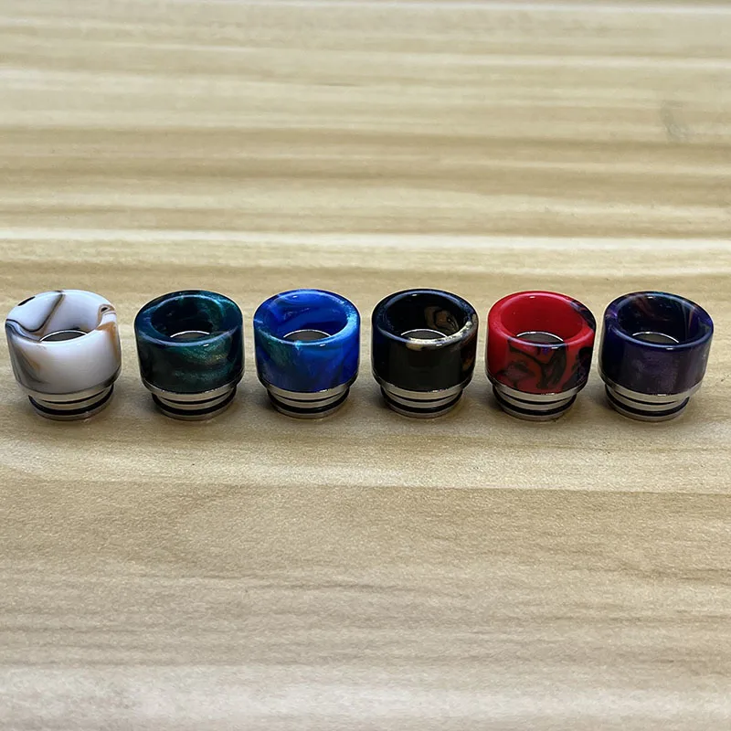 810 الفولاذ المقاوم للصدأ الراتنج بالتنقيط تلميح للأرنب الميت/كيلين/زيوس RTA خزان البخاخة vape الملحقات