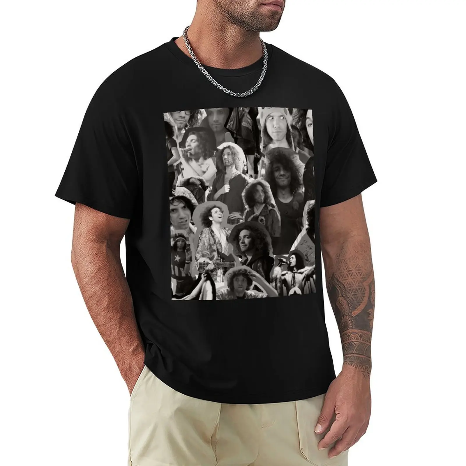 Danny Avidan Collage T-Shirt graphic t shirt Tee shirt mens vintage t shirts