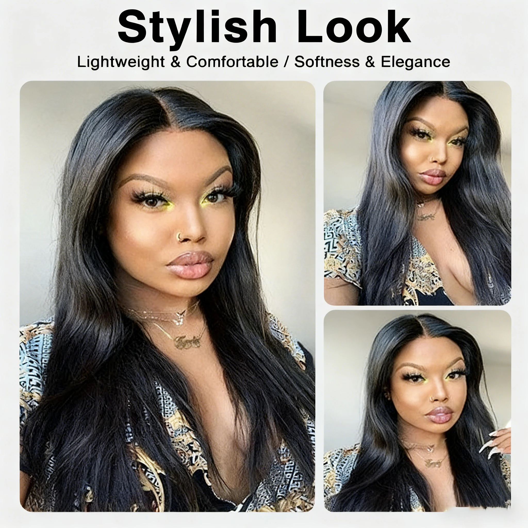 كليب في الشعر التمديد مستقيم شعر بشري حقيقي مشبك أسود طبيعي في 100% البرازيلي ريمي وصلة إطالة شعر طبيعي 8 قطعة مع 18 مقاطع #2