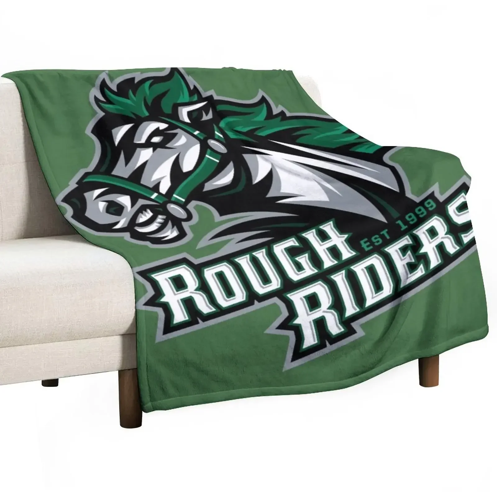 Cedar Rapids RoughRiders Throw Blanket warm for winter Thins Bed covers Blankets