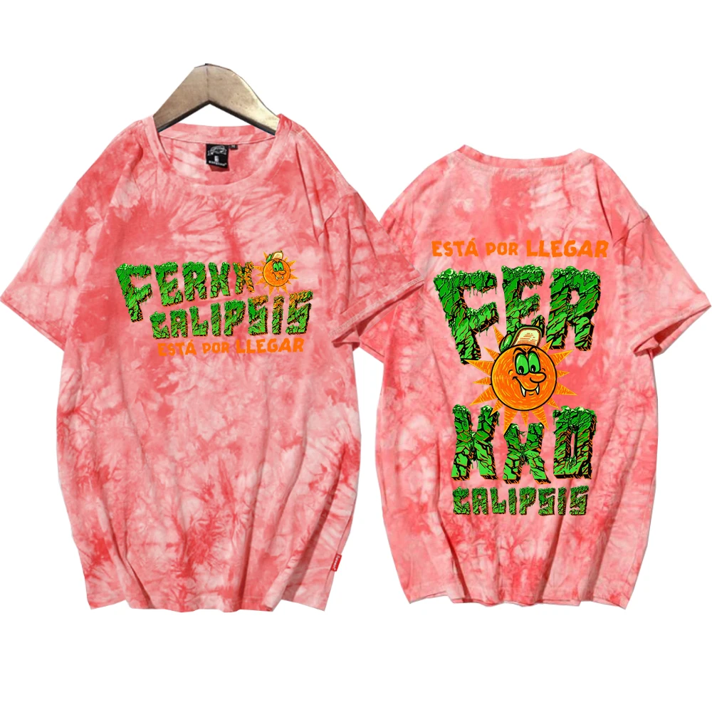 Feid Ferrxxo Calipsis Nitro Monster 2024 Tour Graphic T-Shirt Ferxxocalipsis Shirt Ferxxo Shirt Tie-Dye T Shirts Summer