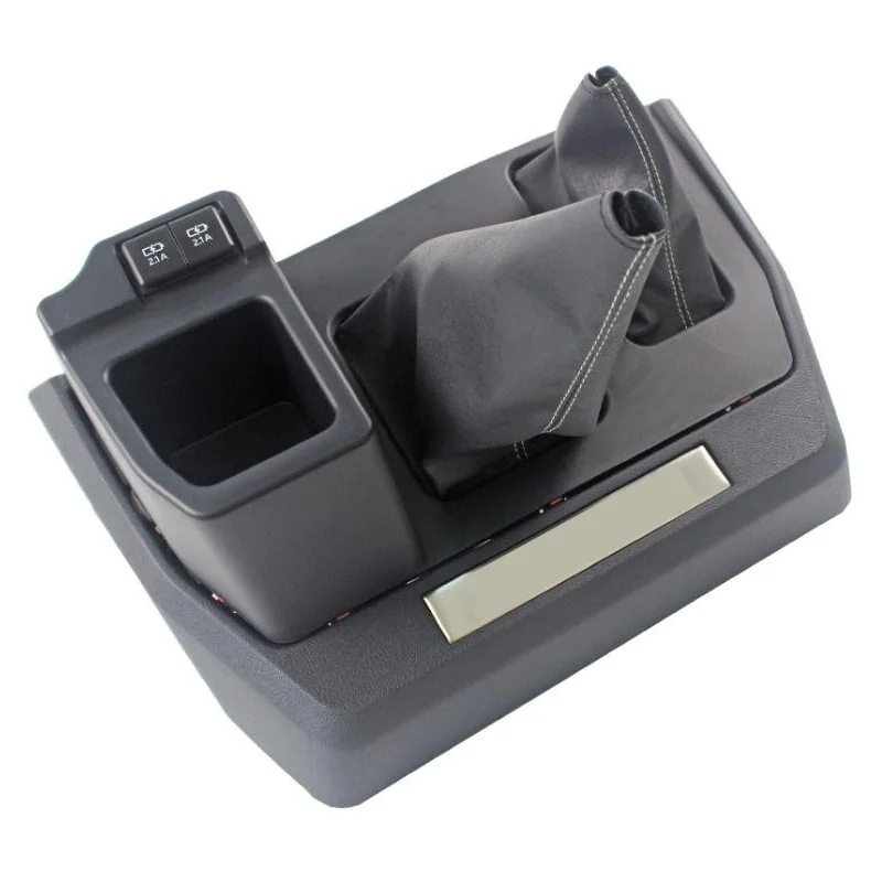 

Factory Hot Selling For Land Cruiser LC70 Picku LC75 Gear Leather Cases LC76Cup Holder LC79 FJ70 FJ79 Car Center Console