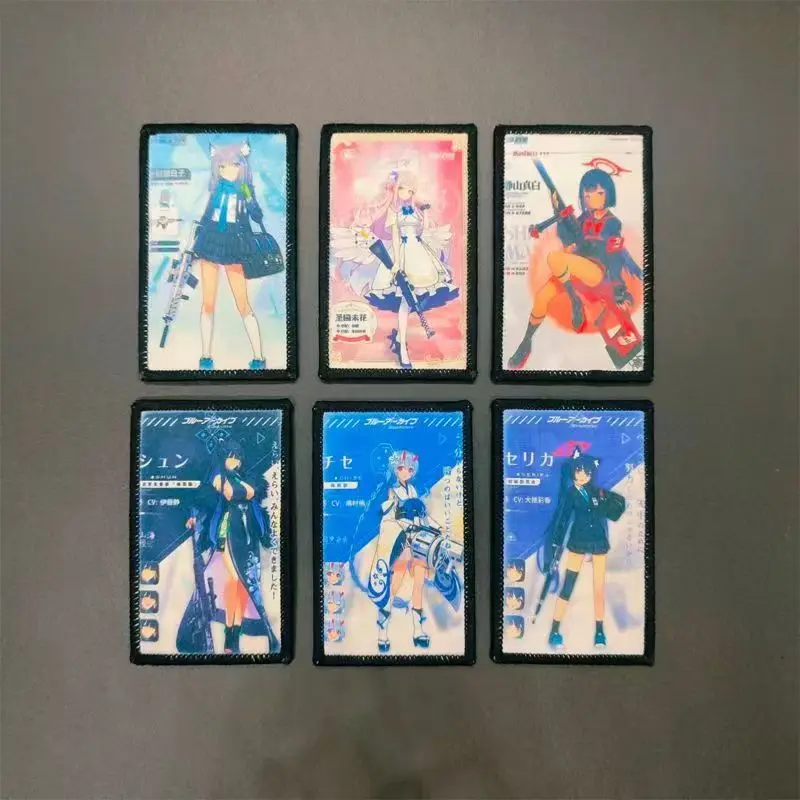 Parche velcro Aomori Mine Game azul - imagen 3