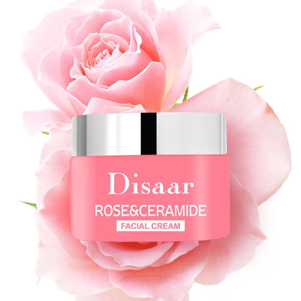 

Disaar Rose Facial Cream Fresh Antioxidant Fade Fine Lines Tender Skin Brighten Skin Tone Lock In Water And Replenish Water