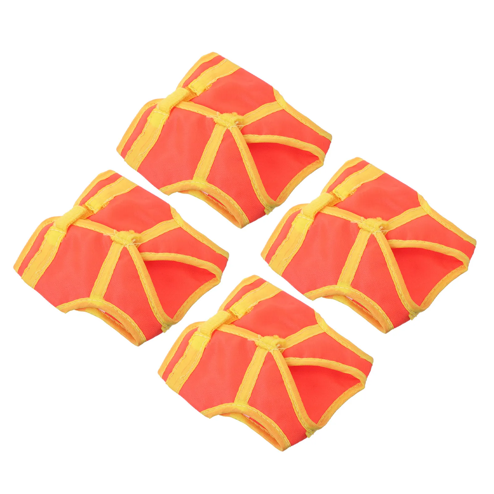 4Pcs Kids Role Play Vest Construction Worker Costume Preschool Dress Up Clothes Daycare Party Outfit Birthday Favors Pretend