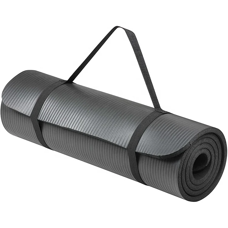 Yoga matte 15mm dicke rutsch feste Anti-Riss-Fitness matte für heißes Yoga, Pilates und Stretching-Training im Fitness studio