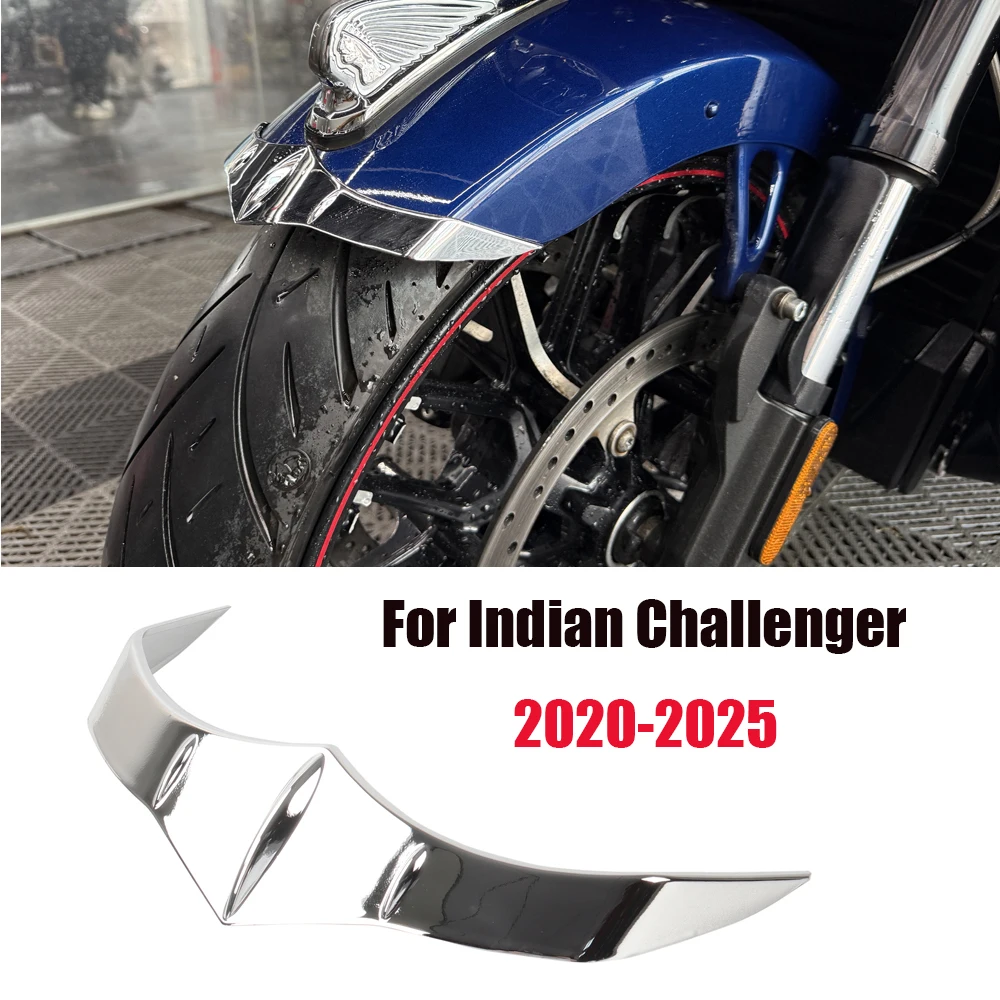

Для Indian Challenger Limited 112 PowerBand 2025 | Стильные аксессуары для мотоциклов, новая накладка на переднее крыло 2020-2025 гг.