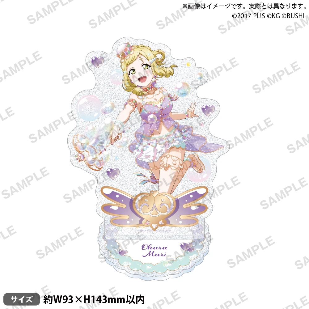 Japan Bushiroad Goods Lovelive Aqours Soap Bubbles Flash Stands