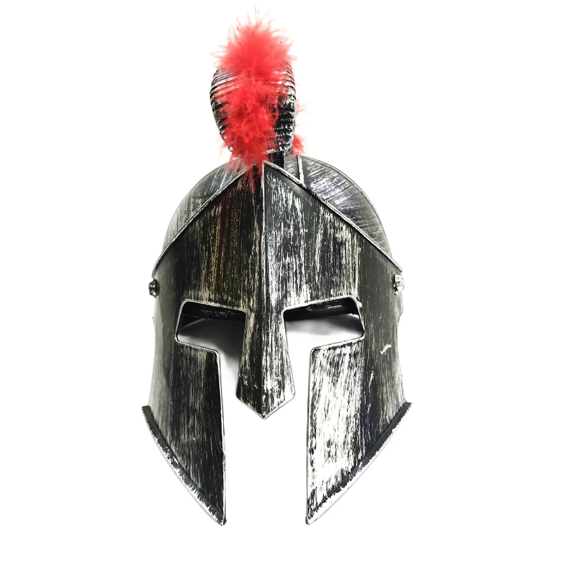 Sombrero de Plástico Retro con Cuernos de Pirata Vikingo, Casco de Guerrero Romano Antiguo, Casco de Samurái, Accesorios de Disfraces para Fiestas de Halloween