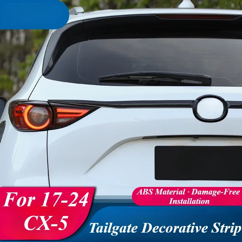 For Mazda CX-5 2017-2024 Rear Door Protection Strip Body Trim Exterior Sport Accessory Protector