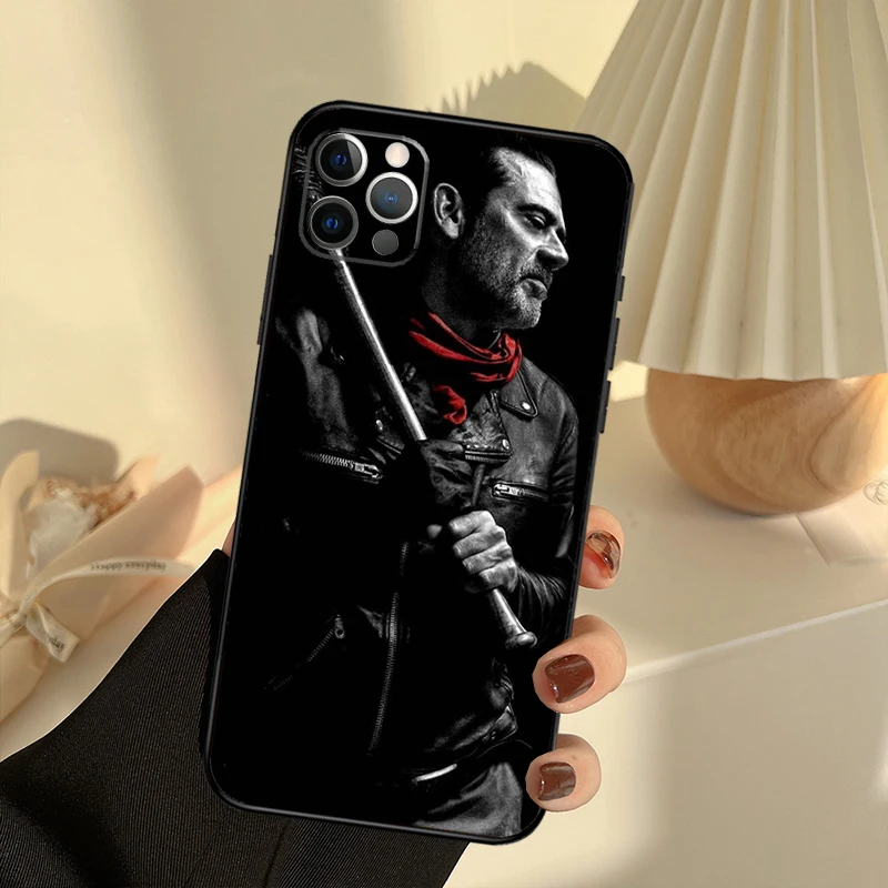 The Walking Dead Negan Case For iPhone 11 12 13 14 15 16 Pro Max Cover For iPhone 13 12 Mini XR X XS Max Plus