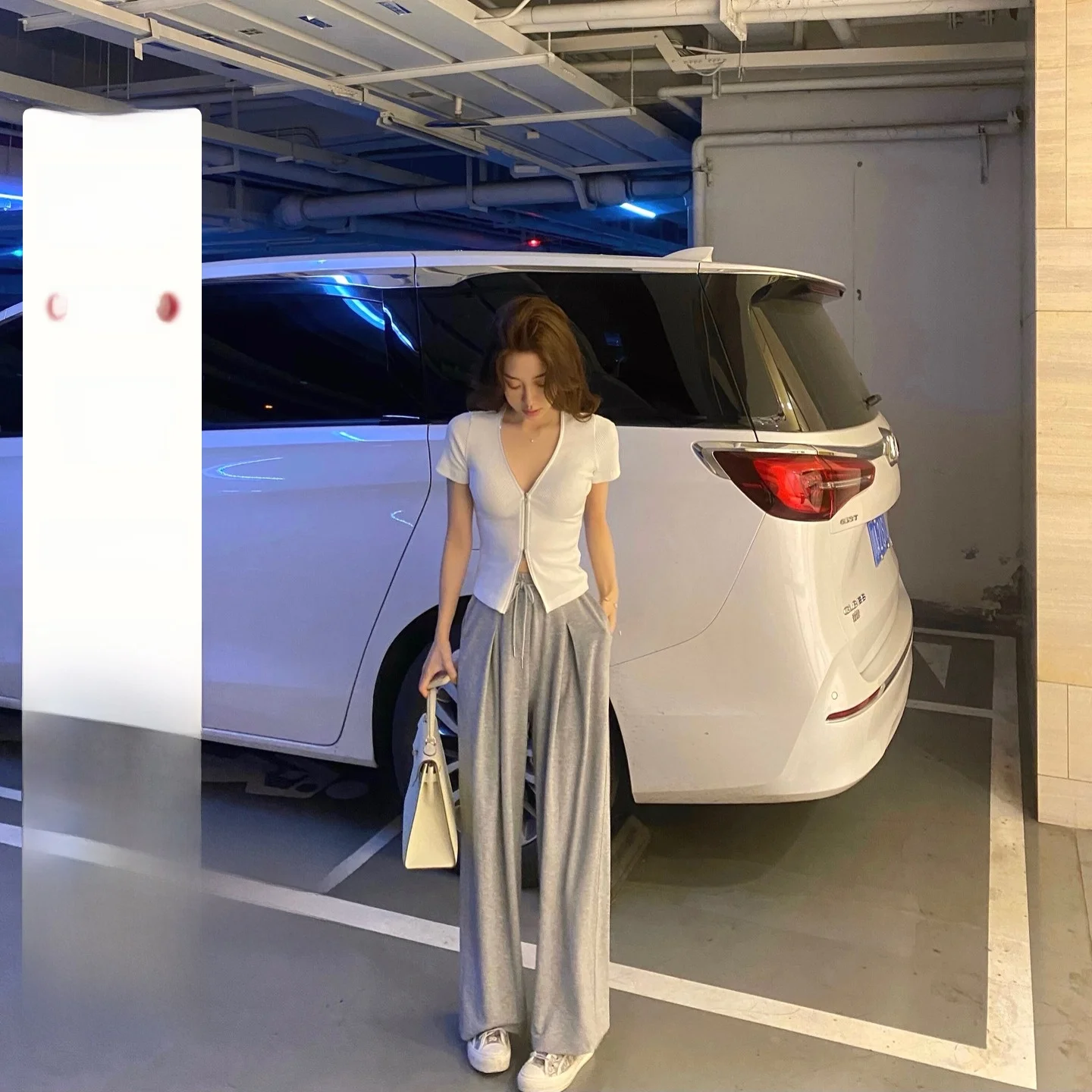 

Брюки спортивные CCZEE, трикотажные, приталенные, с широкими штанинами, весна-лето, новинка, ультра-тонкие, с эффектом удлинения ног, универсальные, повседневные