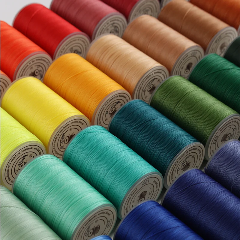 

80 Meter Waxed Thread Leather Sewing Leather Wax Line 0.45mm Hand Stitching Thread For Hand Sewing Leather DIY Leathercraft