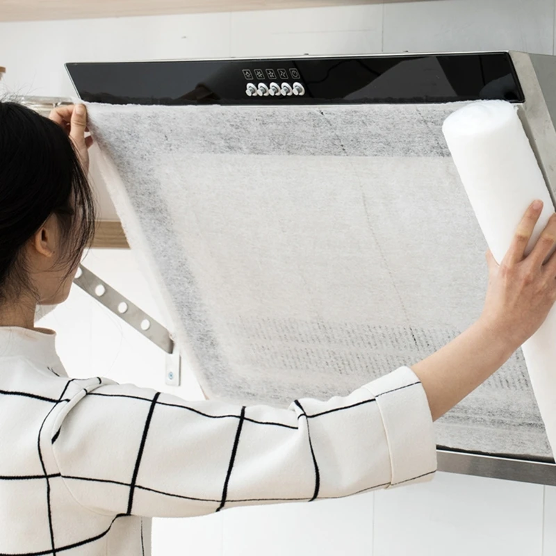 Universal Kitchen Ranges Hood Filter Paper Cooker Hood Grease Filters Paper Dropship