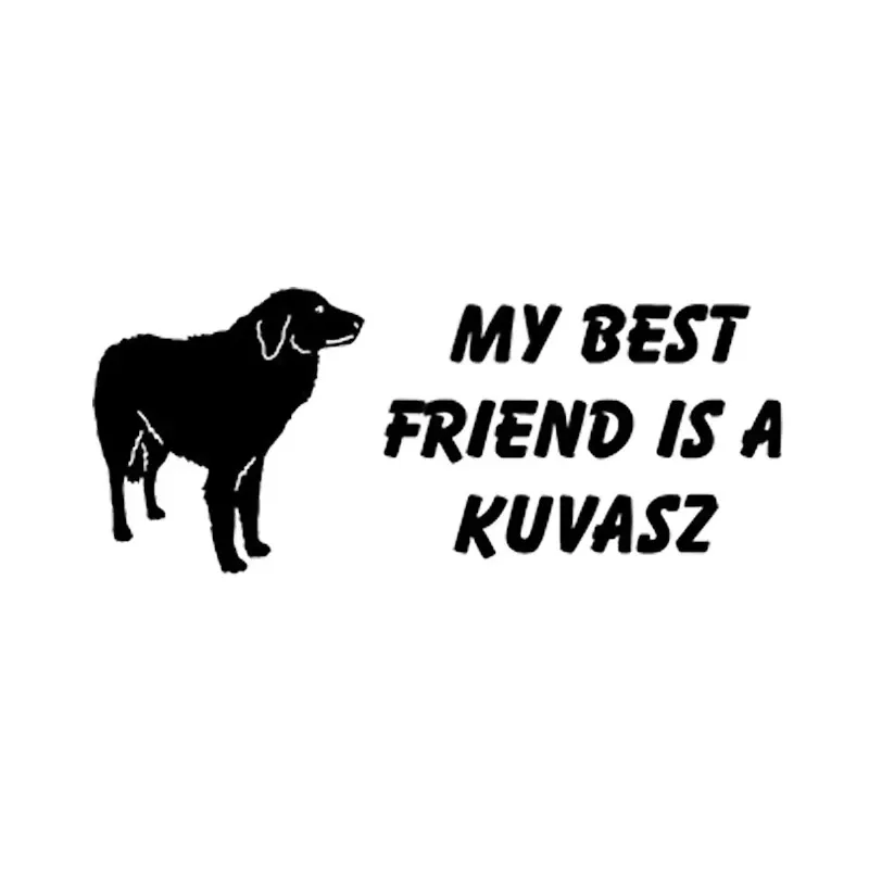 

Мой лучший друг — декоративная виниловая наклейка с аксессуарами для мотоцикла, которая смотряет бампер окна автомобиля в форме собаки Kuvasz.