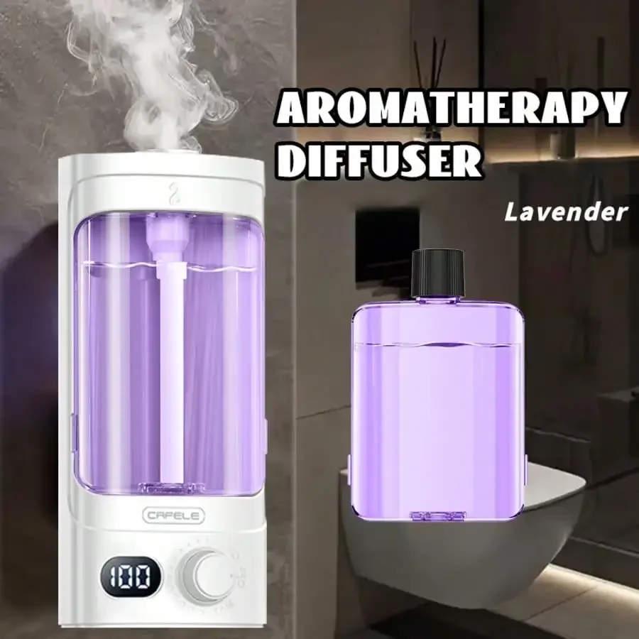 

Aroma Diffuser, Large-Capacity Diffuser, Air Humidifier, Electric Essential Oil Diffuser, 100 Adjustable Settings, Automatic Shu