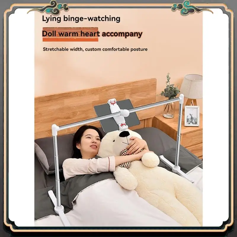 ASMA-Adjustable Tablet Stand And Phone Holder - Multifunctional Rack Height Adjustable For Bed And Sofa Lazy Stand