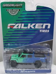 GreenLight 1/64 2021 Jeep Gladiator falken  Collector Edition Metal Diecast Model Race Car Kids Toys Gift