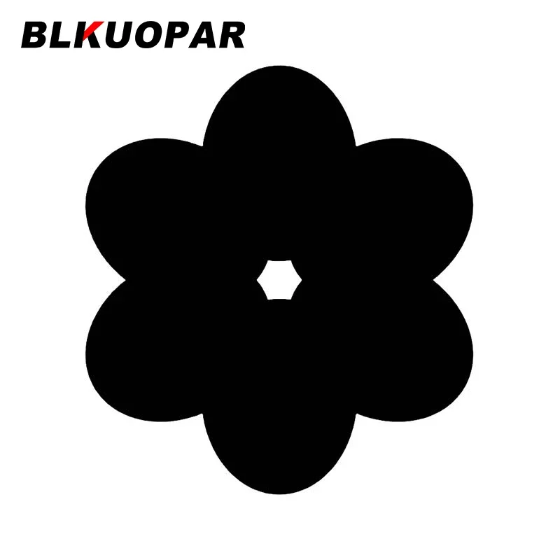 

BLKUOPAR Simple Flowers Car Sticker Waterproof Funny Creative Decal Personality Original Motorcycle Air Conditioner Car Lable